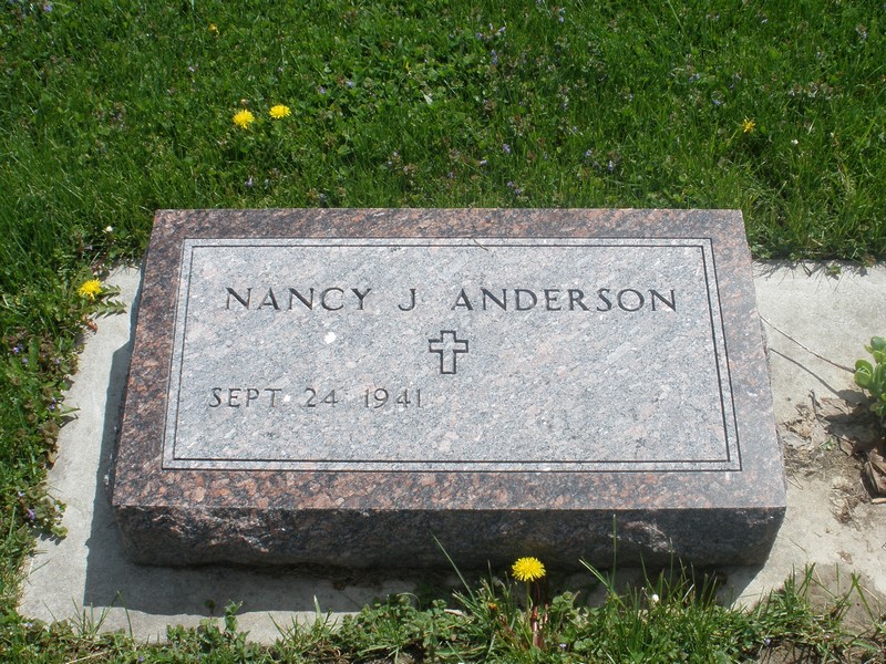 Anderson Single - 140349, Anderson, Nancy J.