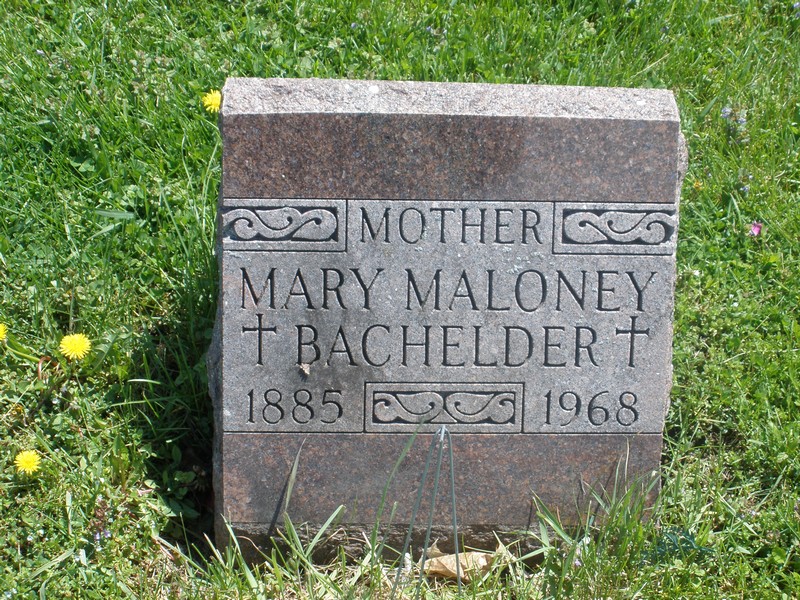 Bachelder Single - 140367, Bachelder, Mary Maloney