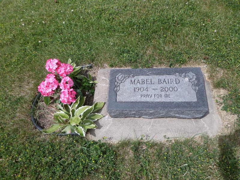 Baird, Mabel - Monument, MW:32