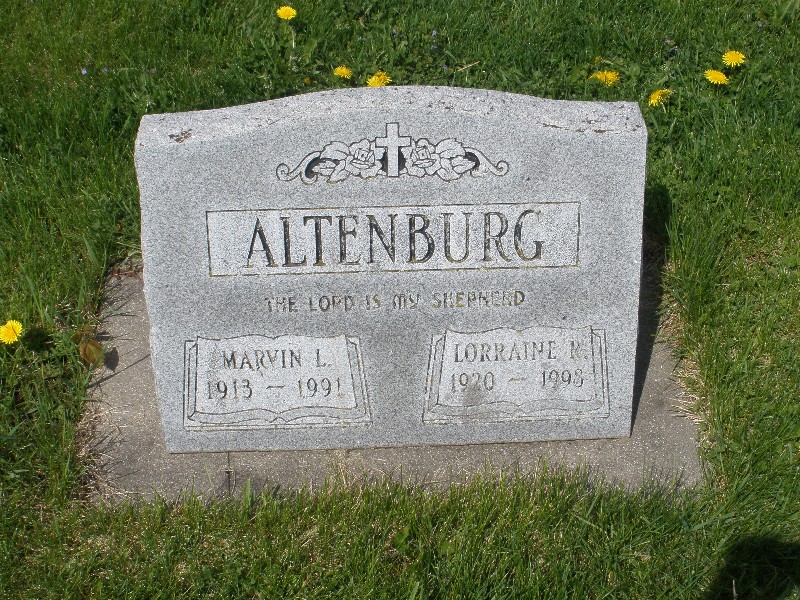 Altenburg Companion, Altenburg, Marvin & Lorraine